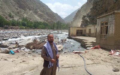 Flood disaster in northern Afghanistan